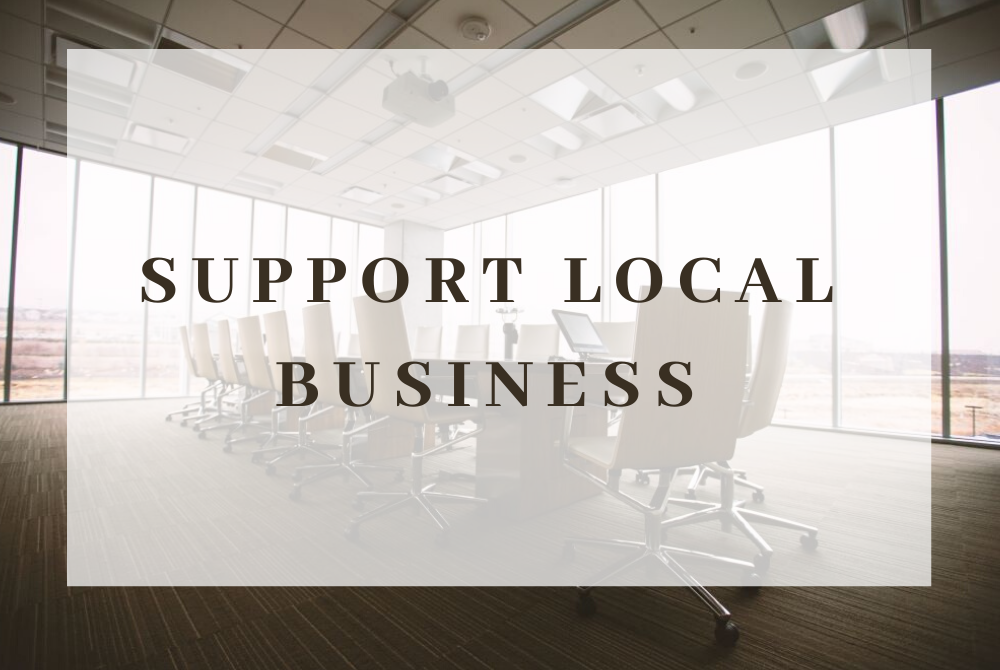 support local business